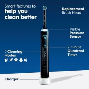 Oral-B Genius X Limited, Rechargeable Electric Toothbrush